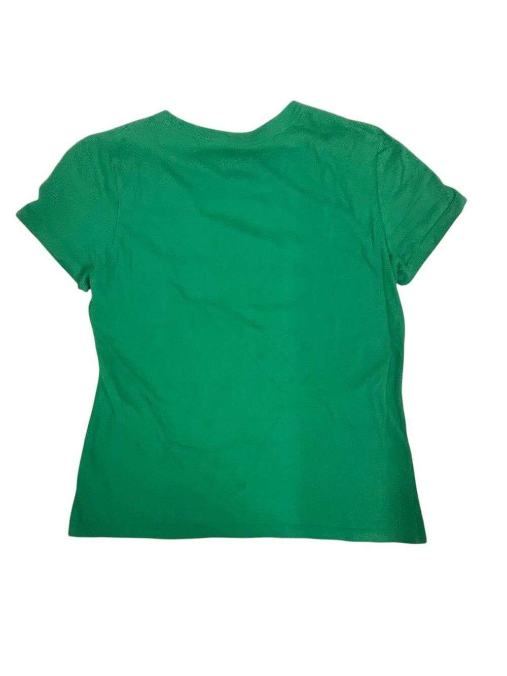 Nike The Nike Tee Women’s Green Graphic Logo Crew Neck Cotton T-Shirt Size S - Picture 2 of 6